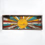 Wallity Pintura Decorativa EMR017 Multicolor en MDF con Marco